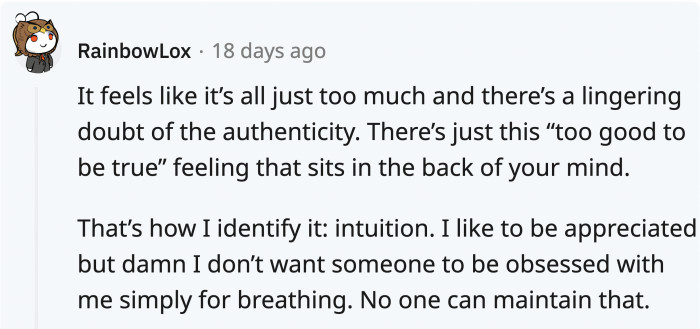 Your intuition might save you from being placed on a high pedestal from which you can fall.