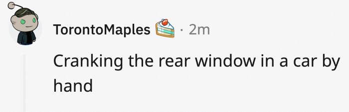 ...and winding it up fast just before you get to your destination.