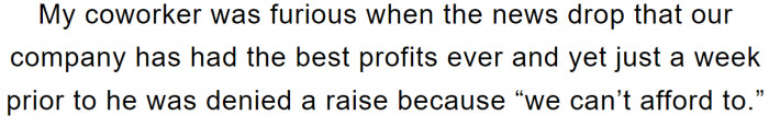 When the company starts doing this despite having profits, know that there is no scope for growth in that company.