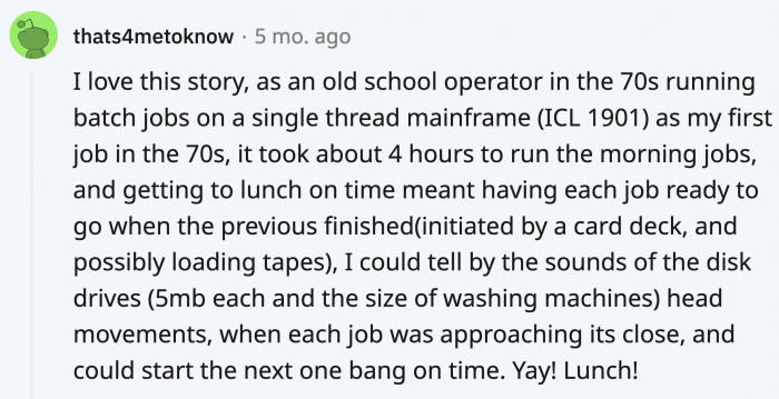 In a part of the thread, Redditors who were seemingly the same age as OP reminisced with stories