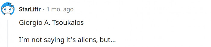 9. Giorgio Tsoukalos