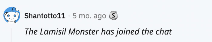 On to some more serious matters from the comments