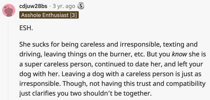 Redditors say that it's obvious they are not compatible together.