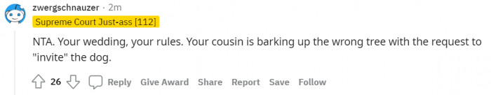 #11 Your wedding, your rules.