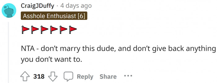 This guy would have been so toxic after they got married.