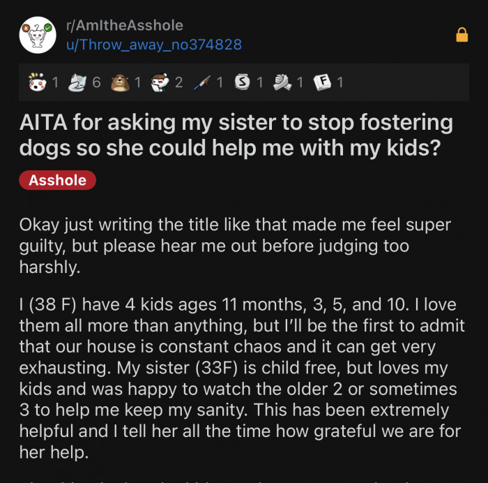 Here's the original Reddit post by u/Throw_away_no374828: