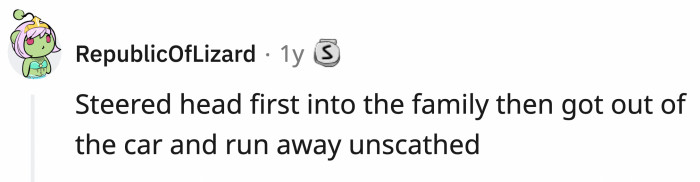 Picture that meme of the kid smiling as she watched the burning house.