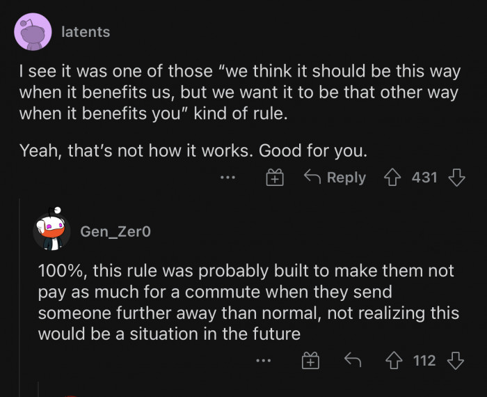 You can never be the winner in a situation like this.