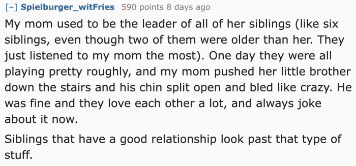 When You Get Older, You Just Laugh at Your Past Mistakes.