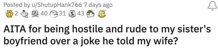 This is the start of OP's story