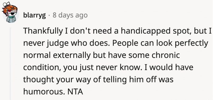 Some disabilities are not visible to the naked eye.