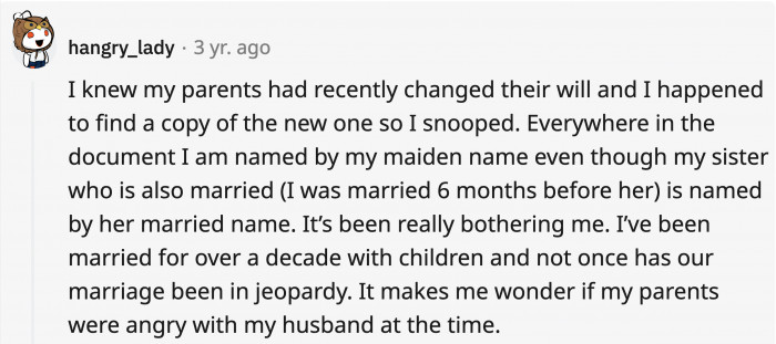 Maybe this Redditor needs to snoop more to know what really is up with the name change
