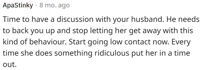 It's really in the husband's hands.