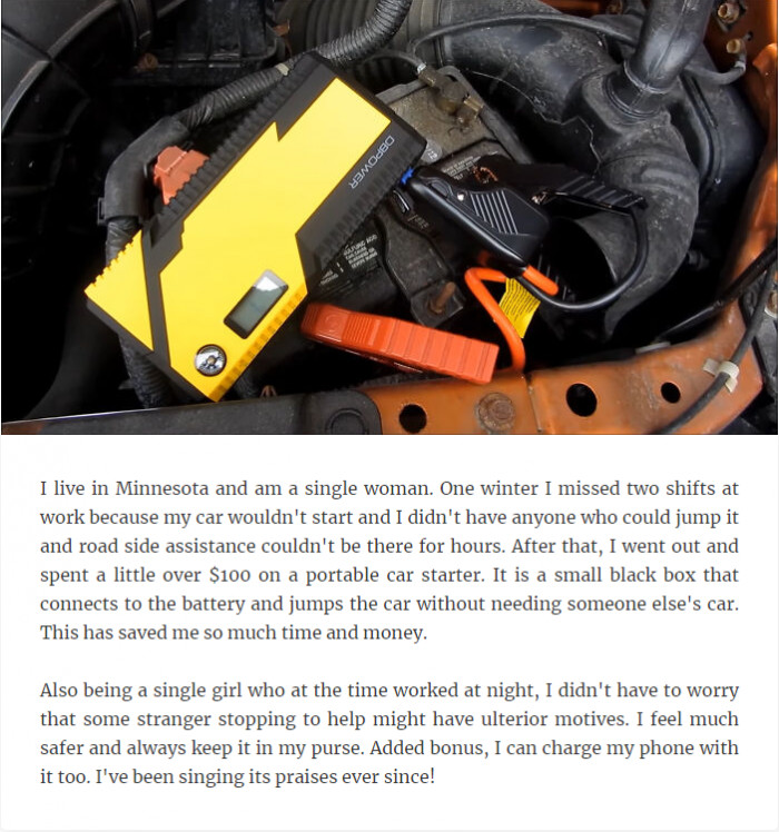 4. An expensive but worthy life hack