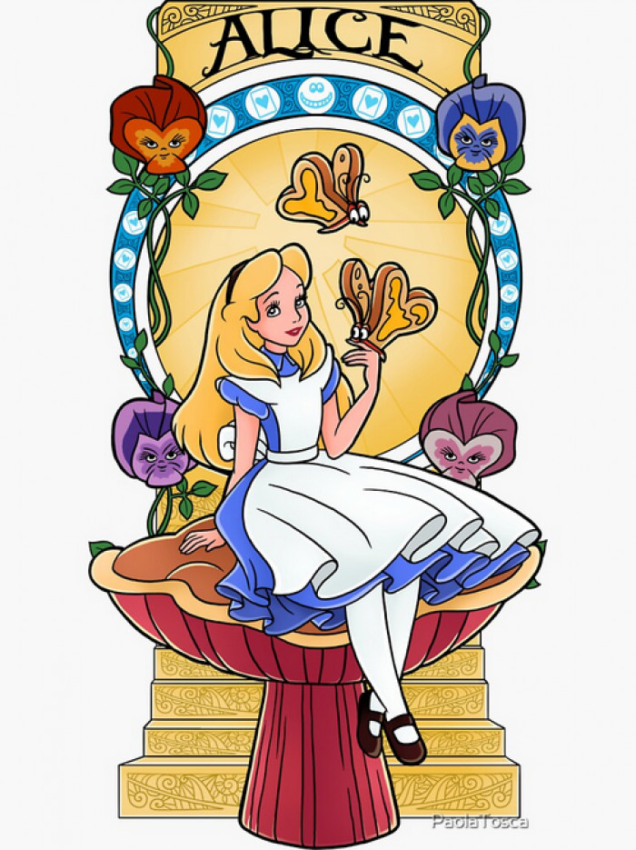 4. Alice - Alice in Wonderland
