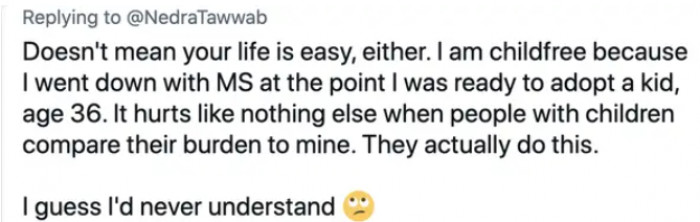 6. Only people with kids have problems...