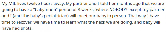 This is what the couple initially had in mind...