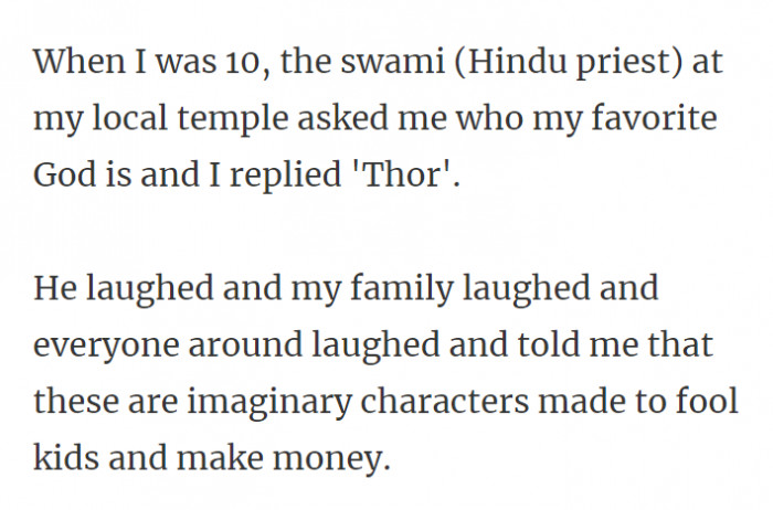 6. Who doesn't love Thor?