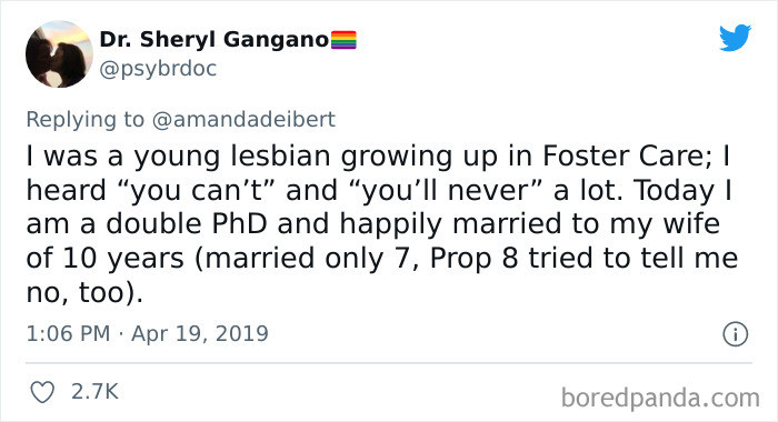 16. We love hearing stories like this!