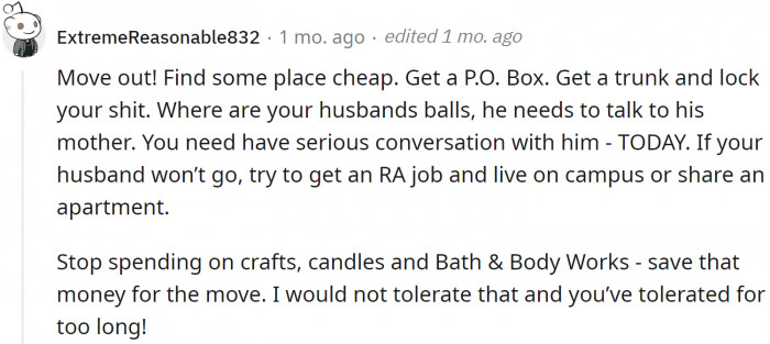 To completely stop the problem, the solution is to move out.