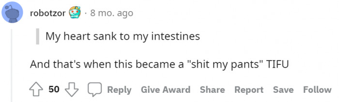 #8 The moment you messed things up.