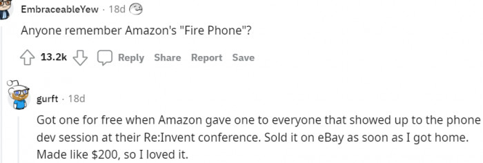 Bought it, sold it...