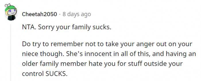 The child doesn't know what's happening around her yet, but those adults definitely do