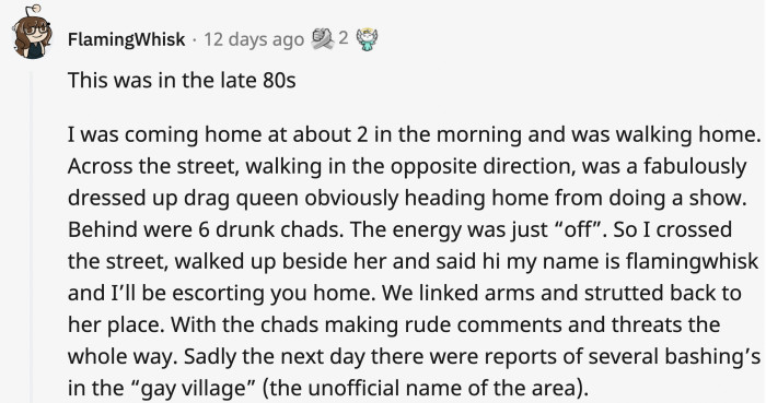 Acting on a gut feeling can not only save you but might earn you a lifelong friend