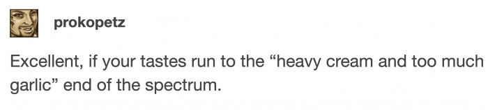 Too bad it got shut down because the food is right up our alley.