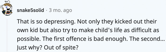 They really went above and beyond to show just how unfit they were to be parents to a wonderful daughter.