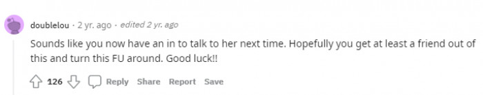 15. "Hopefully you get at least a friend out of this."