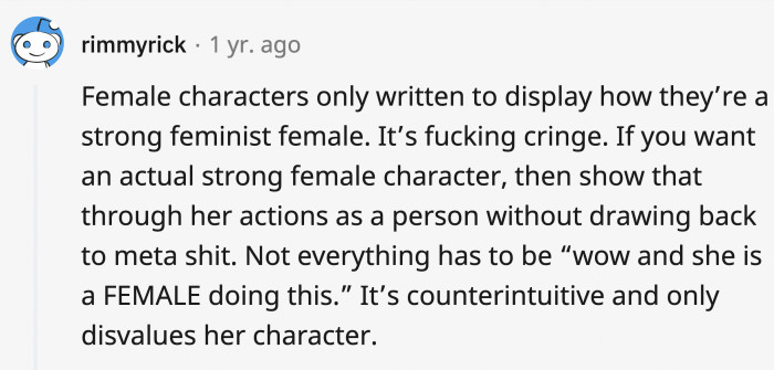 There are many ways to show how strong women are and make them more relatable