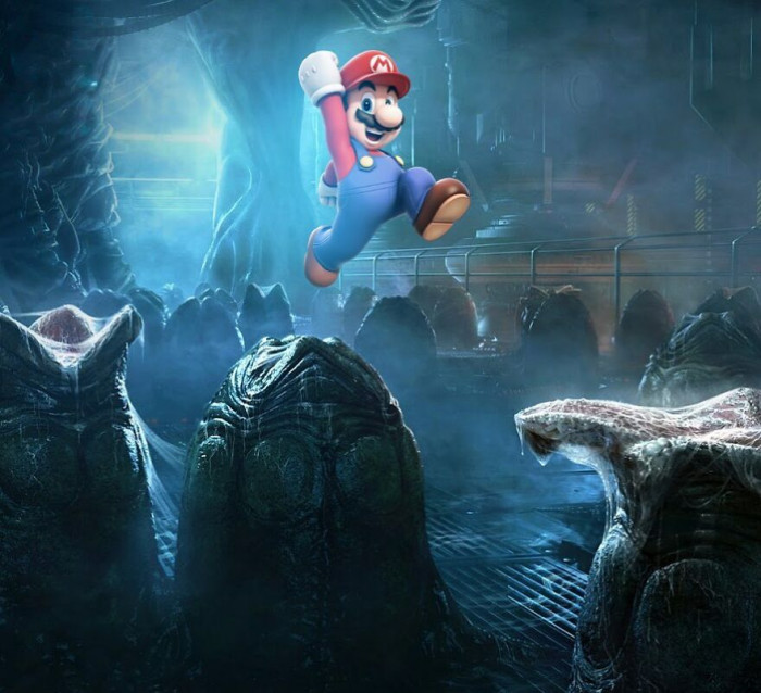 26. So this is what Mario sees when he goes to save the princess