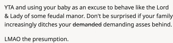 families would work if her family wanted to see her baby badly enough