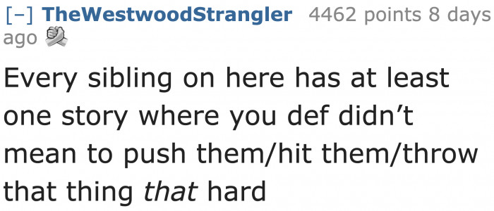 The post that prompted people to share sibling revenge stories