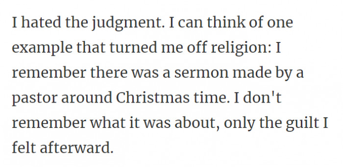 30. They sure have a way of making you feel guilty.
