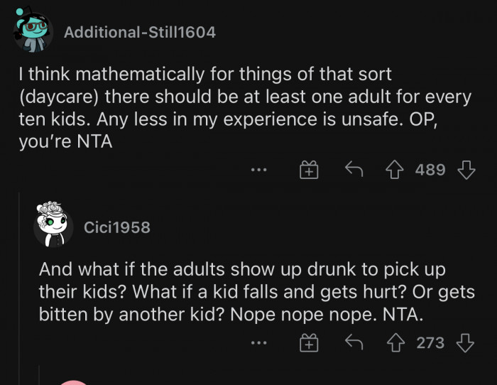 They need a whole team of people.