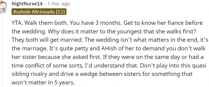 14. They both will get married, so why all this?
