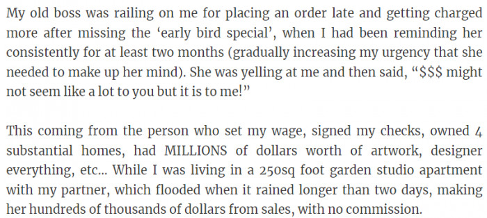 29. Here's a story about my old boss