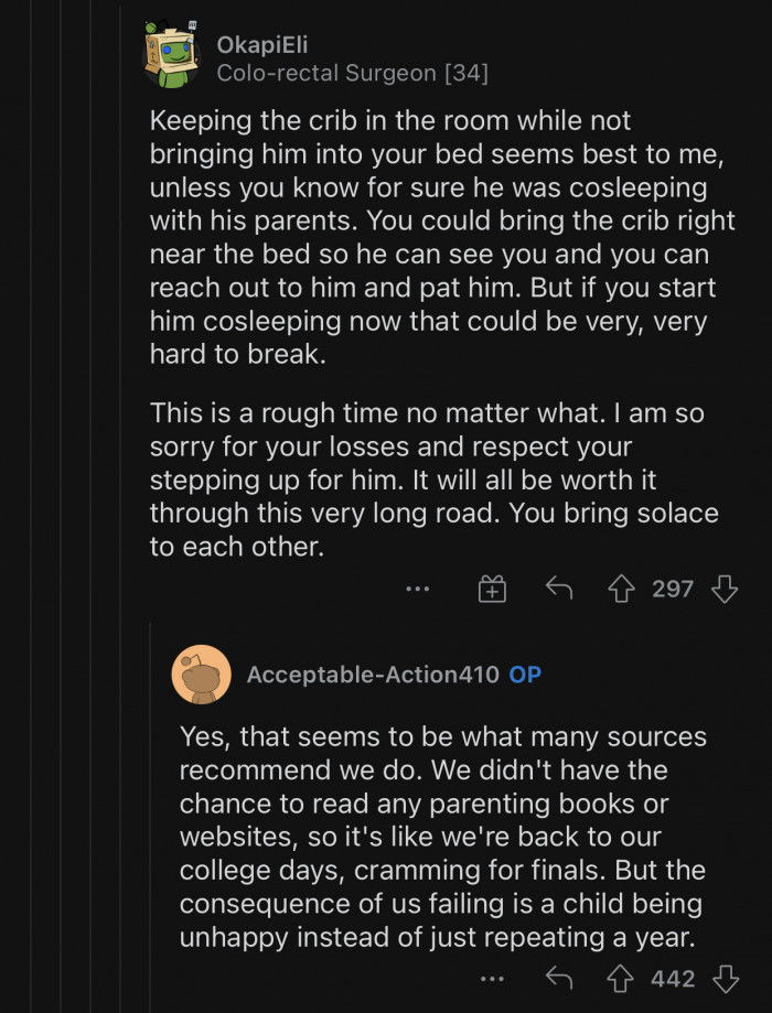 Raising a child is rough no matter the circumstances.