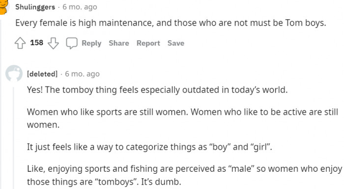 That every woman is high maintenance