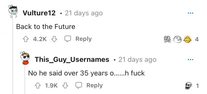 It can't be that old... can it?