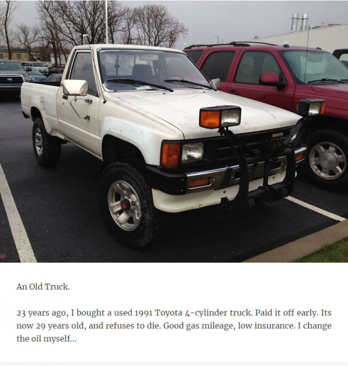 6. Long live the older Toyotas