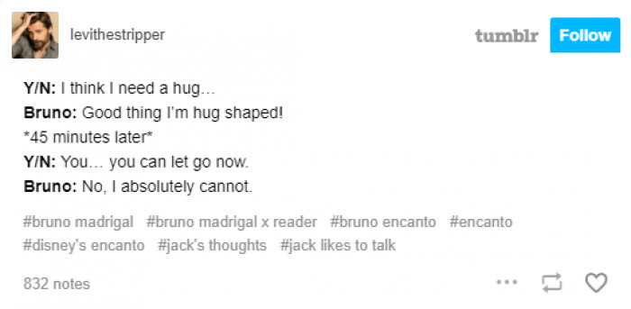 15. He definitely is hug-shaped