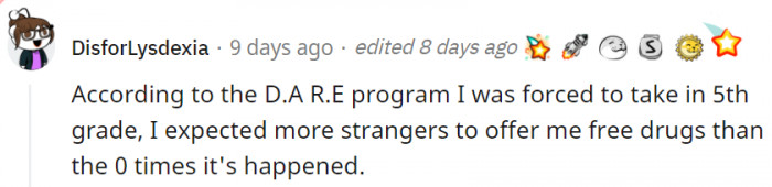 10. There's no need for those nasty things anyway.