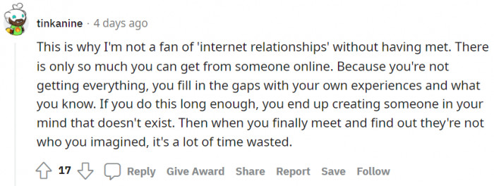 The Curious Case of Internet Relationships.