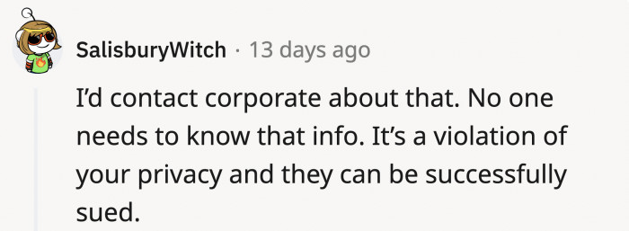 OP can also verify what the rights of each employee are