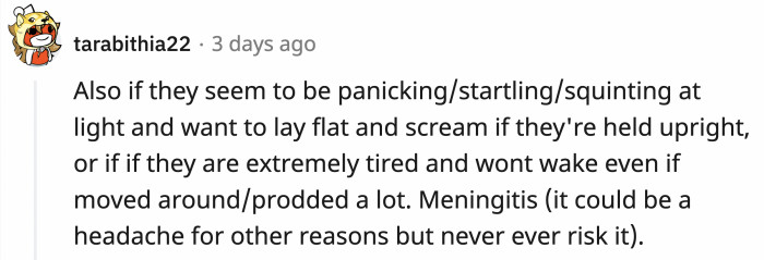 Don't take the chance that it might be nothing, especially with newborns who can't tell you what hurts