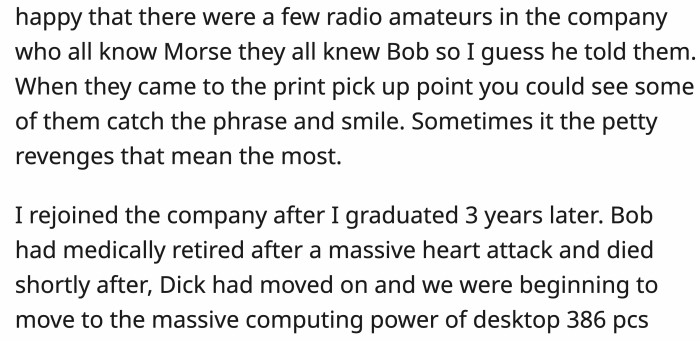 The manager didn't know that he was insulted multiple times a day