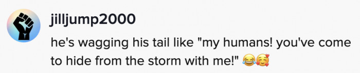 Albus probably thought he was the only reasonable member of the family—the only one who had enough sense to hide from the scary roaring.